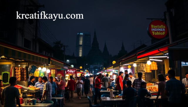 Kuliner Malam Teramai di Indonesia